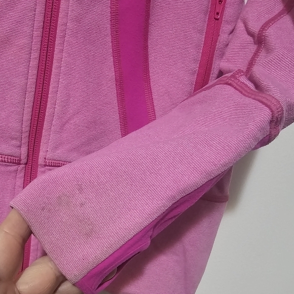 Lululemon Bubble Gum  Pink Zip-Up Hoodie - Picture 5 of 5